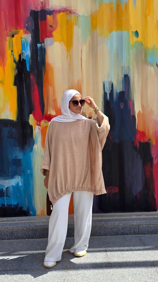 Latte Blouse