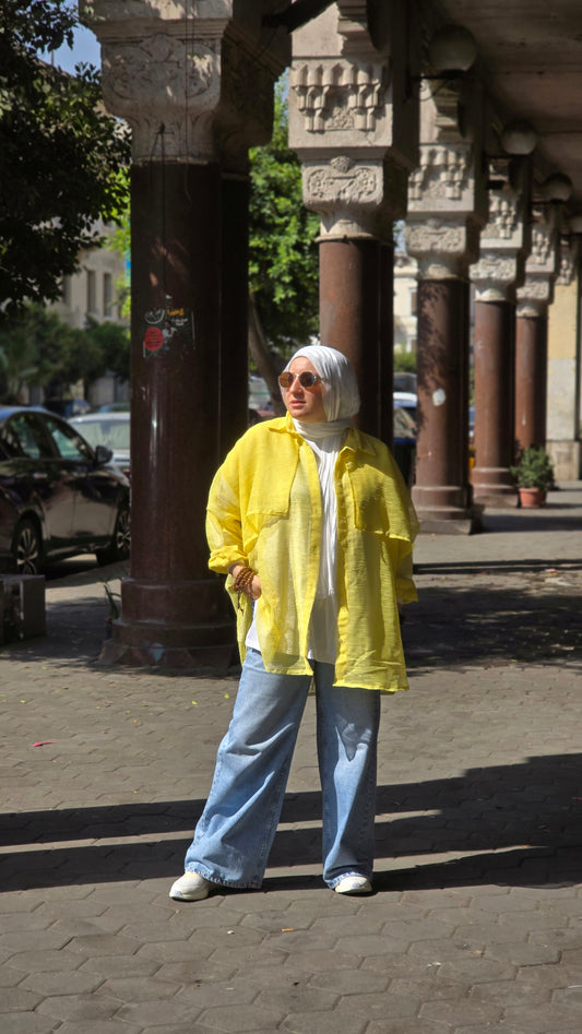 Mon Amour Shirt (Yellow)