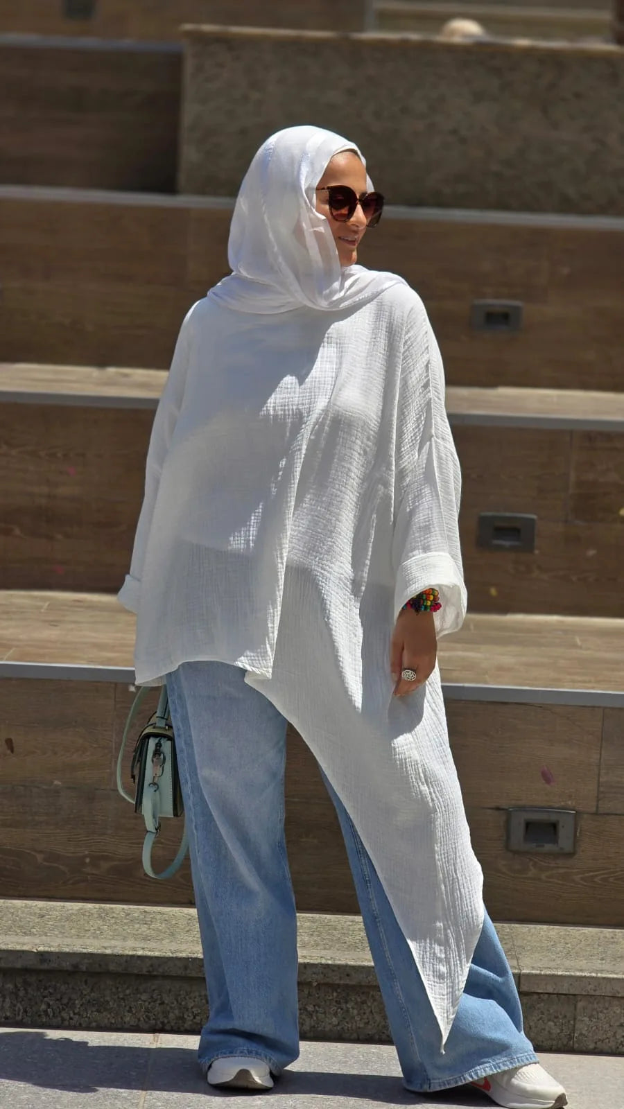 Bon Bon blouse White